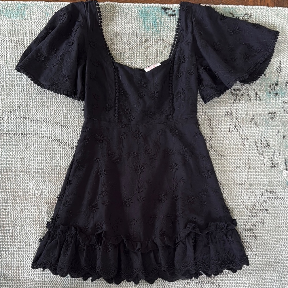 Showpo Black Lace Dress